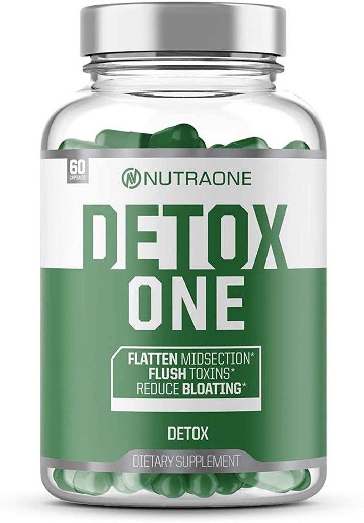 DetoxOne ​Colon Cleanser & Detox for Weight Loss​ by NutraOne | ​30​ Day Extra Strength Detox Cleanse for Constipation Relief​* |​ Flush Toxins, Boost Energy​ & Improves Nutrient Absorption.